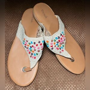 The Sak Women's Sandals with Colorful Beads